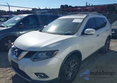 2016 Nissan Rogue Sl z USA, uszkodzony, nr VIN 5N1AT2MT8GC881921